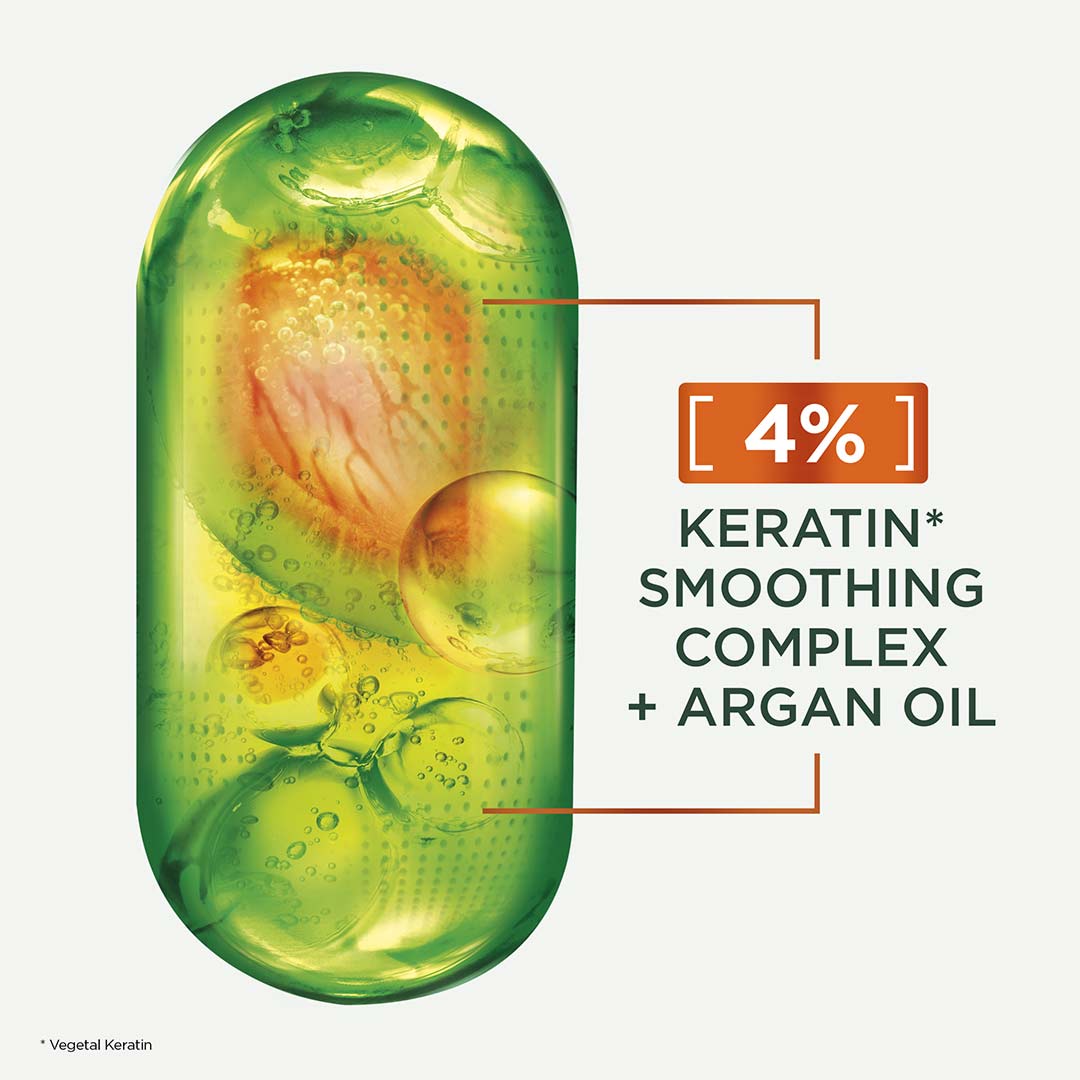 Garnier Fructis Keratin Sleek Shampoo 200 ml