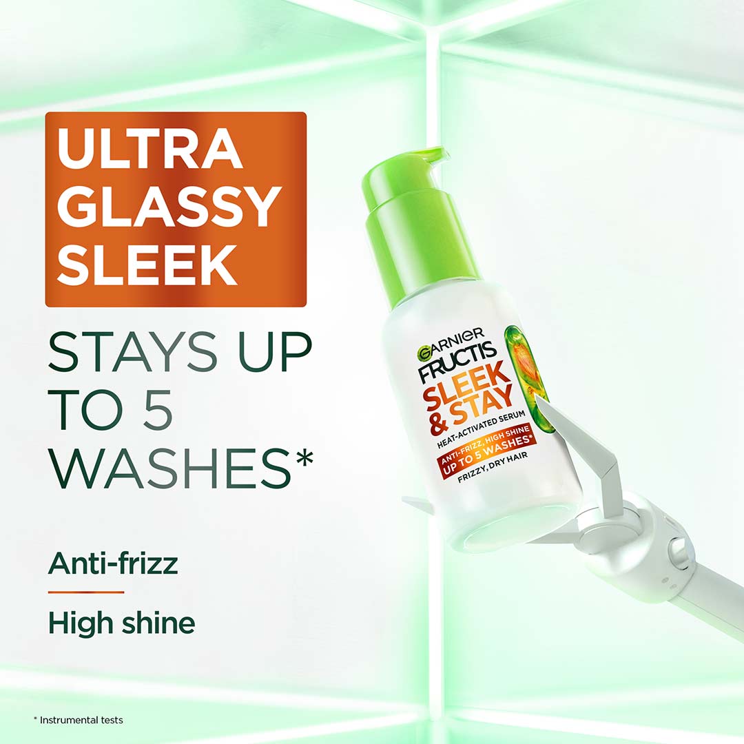 Garnier Fructis Keratin Sleek Sleek & Stay Heat-Activated Serum 50 ml