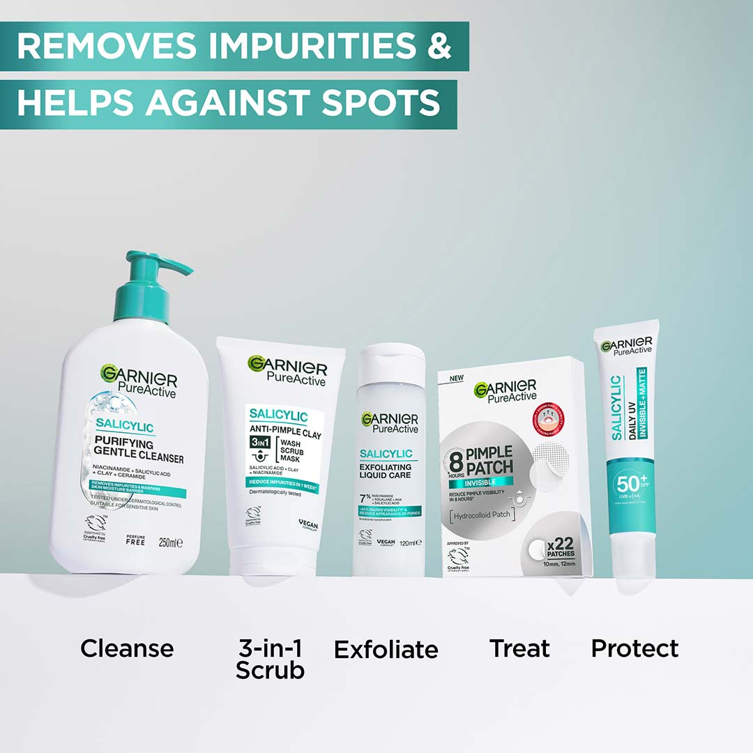 Garnier Pureactive Salicylic Exfoliating Liquid Care 120 ml