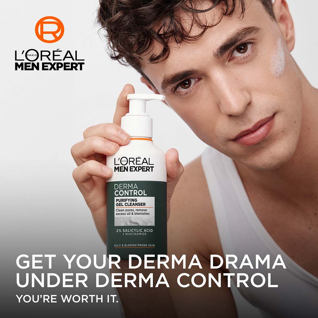 Loreal Men Expert Derma Control Anti-Blemish Cleanser 260 ml