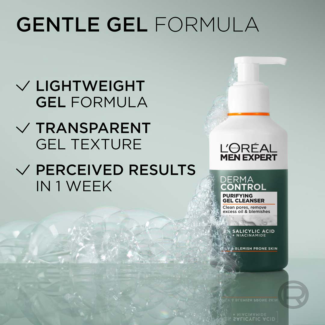Loreal Men Expert Derma Control Anti-Blemish Cleanser 260 ml