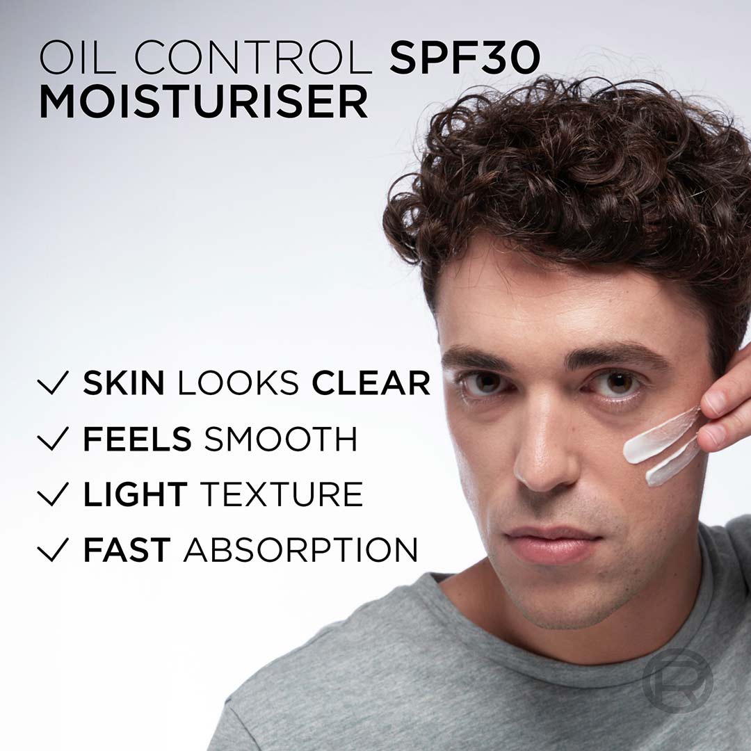 Loreal Men Expert Derma Control Oil-Control Spf30 Moisturiser 40 ml