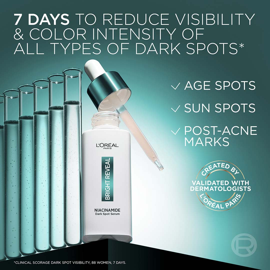 Loreal Paris Bright Reveal Niacinamide Dark Spot Serum 30 ml