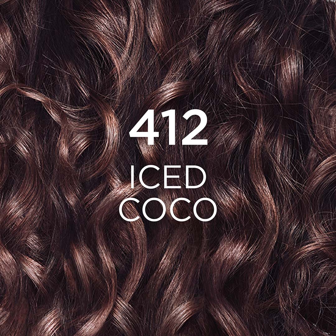 Loreal Paris Casting Crème Gloss Semi-Permanent Color For Normal Hair 412 Iced Coco