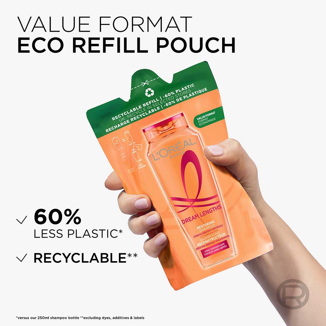 Loreal Paris Elvital Dream Length Shampoo Refill