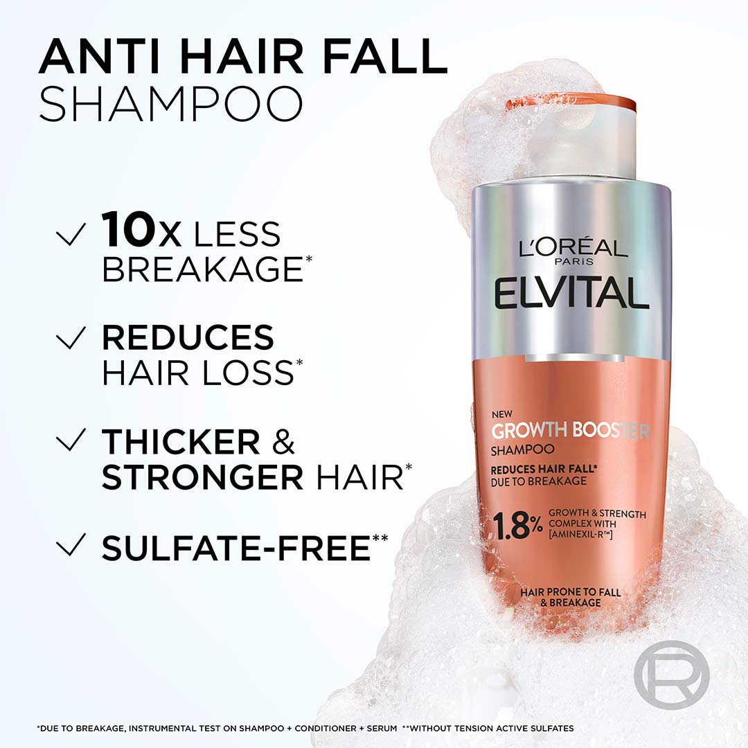 Loreal Paris Elvital Growth Booster Shampoo 200 ml