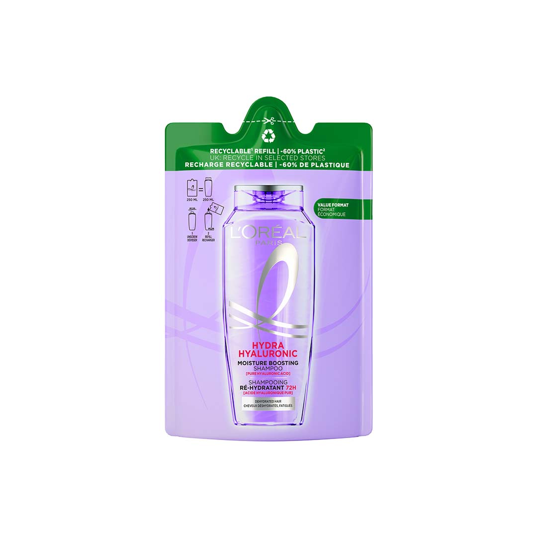Loreal Paris Elvital Hyaluron Plump Shampoo Refill