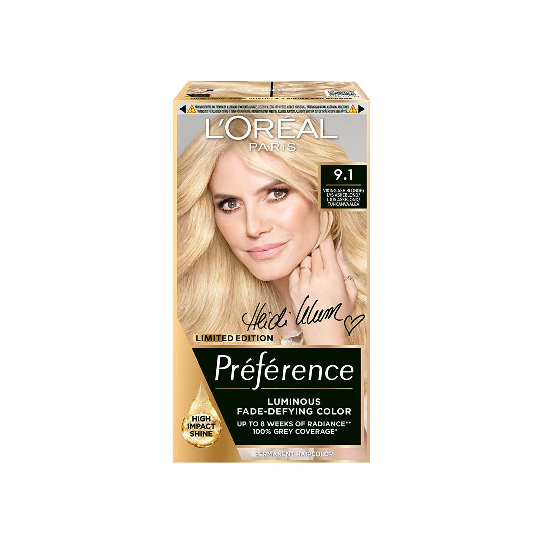 Loreal Paris Préférence 9.1 Viking Ash Blonde