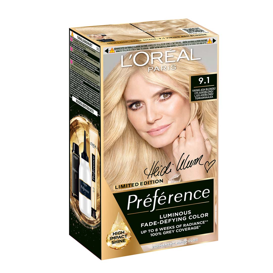Loreal Paris Préférence 9.1 Viking Ash Blonde