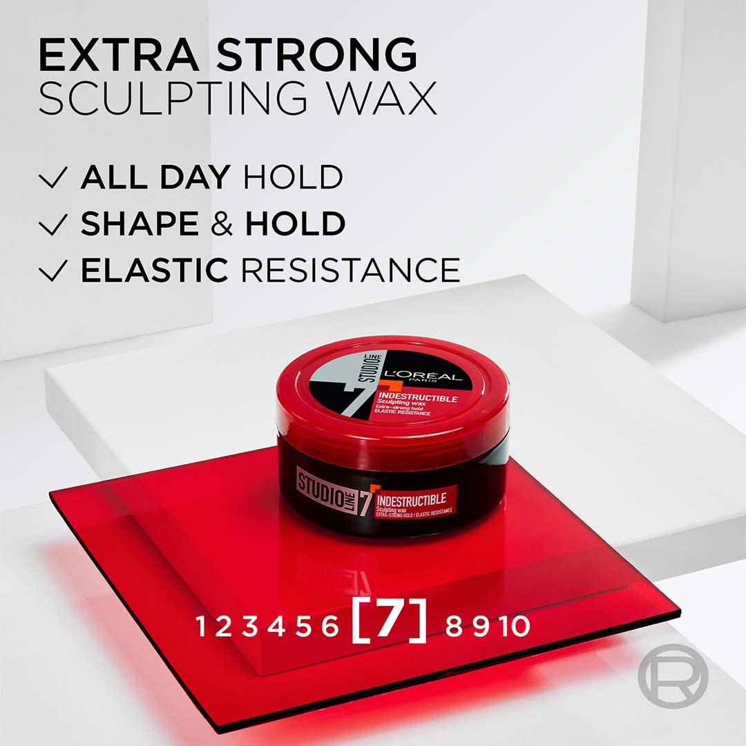 Loreal Paris Studio Line Indestructible Sculpting Wax Extra Strong Hold 75 ml