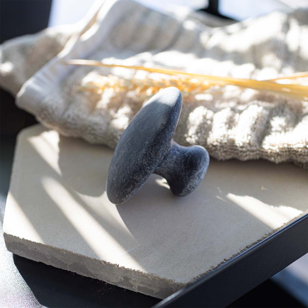 Maria Åkerberg Body Mushroom Basalt 75 Mm