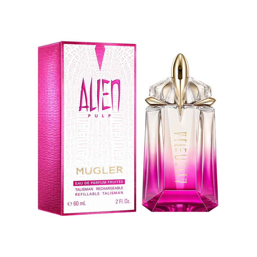 Mugler Alien Pulp Eau de Parfum Fruity Floral Fragance with Raspberry Jasmine & Musk Notes for Women 60 ml