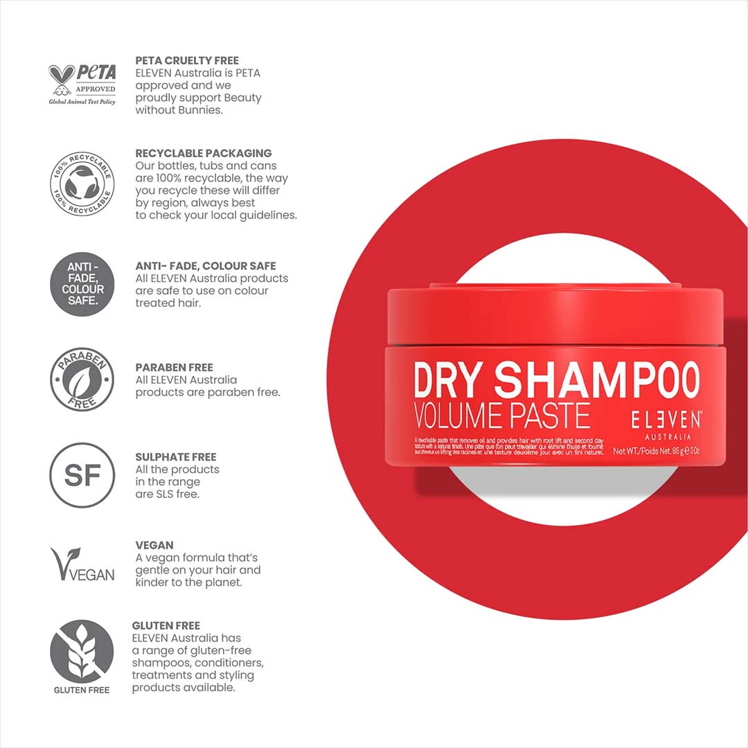 Eleven Australia Dry Shampoo Volume Paste 85g