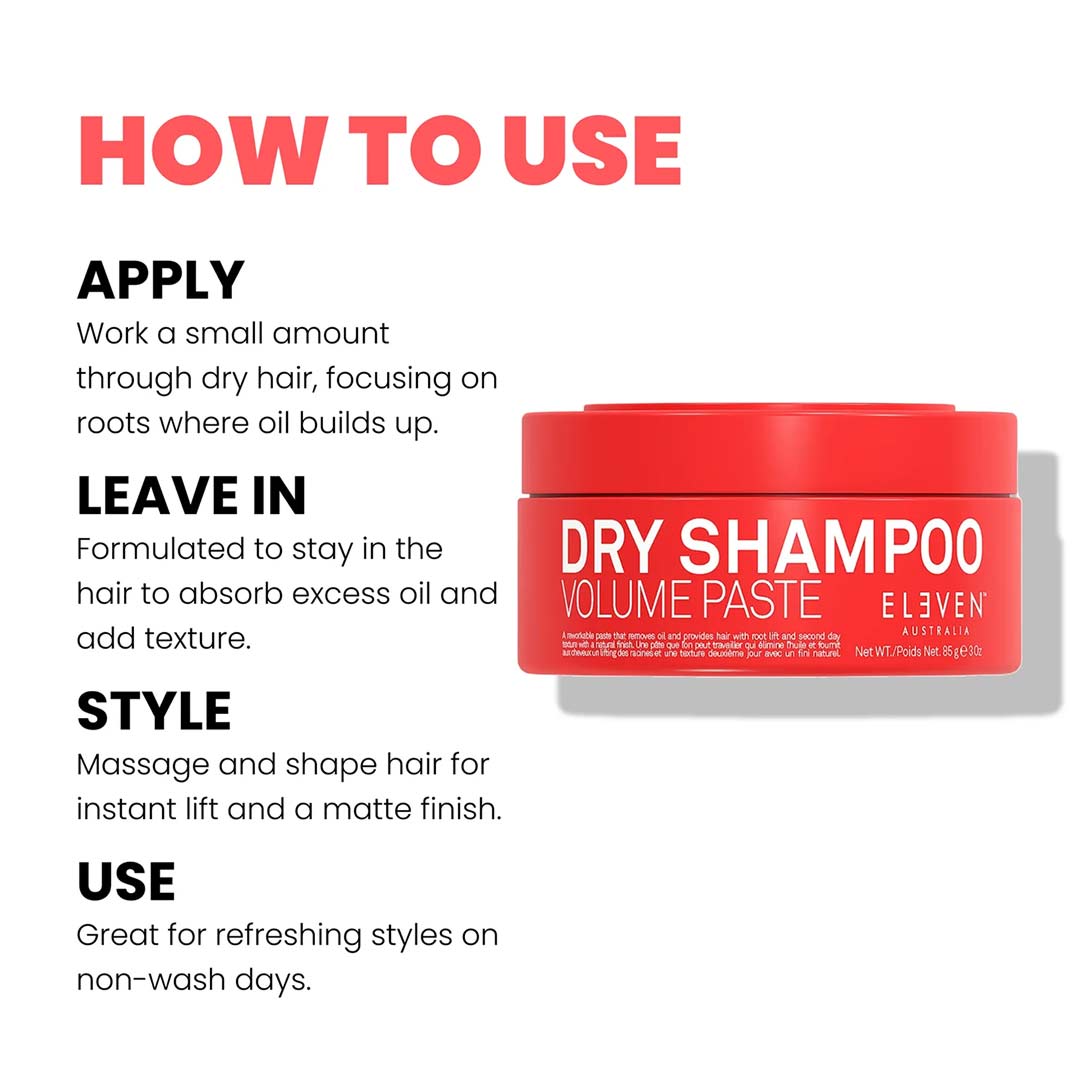 Eleven Australia Dry Shampoo Volume Paste 85g
