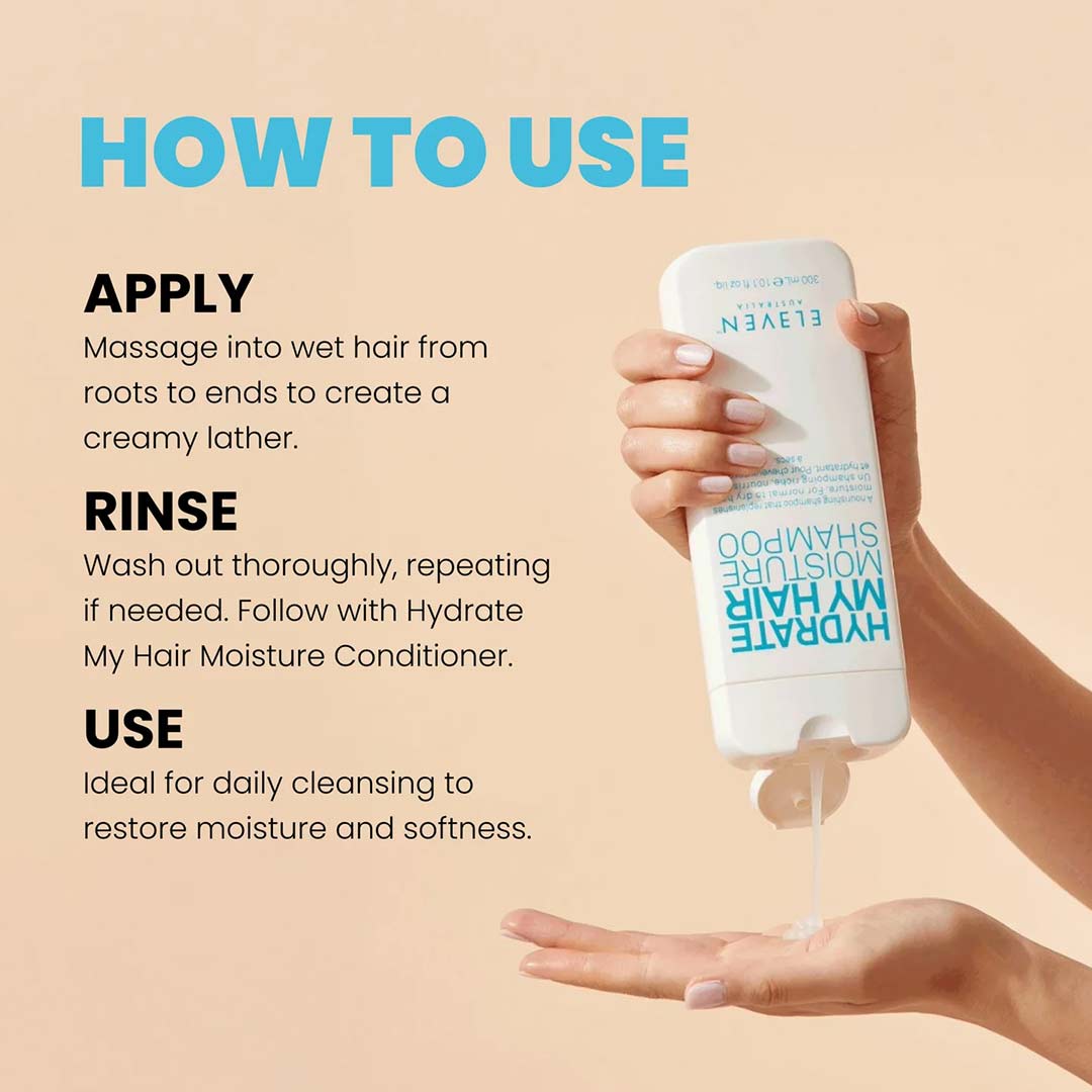 Eleven Australia Hydrate My Hair Moisture Shampoo 300 ml