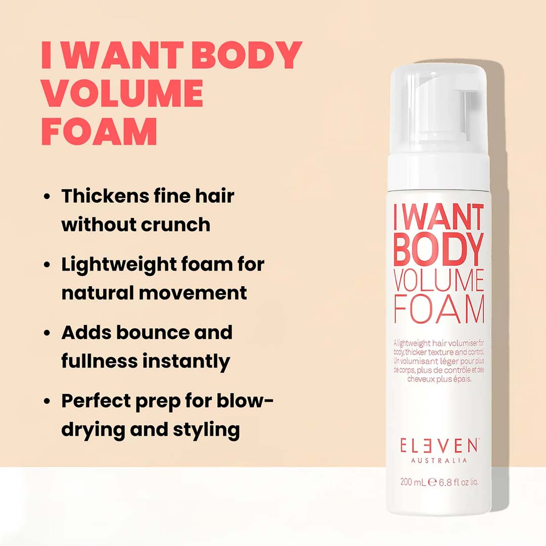 Eleven Australia I Want Body Volume Foam 200 ml
