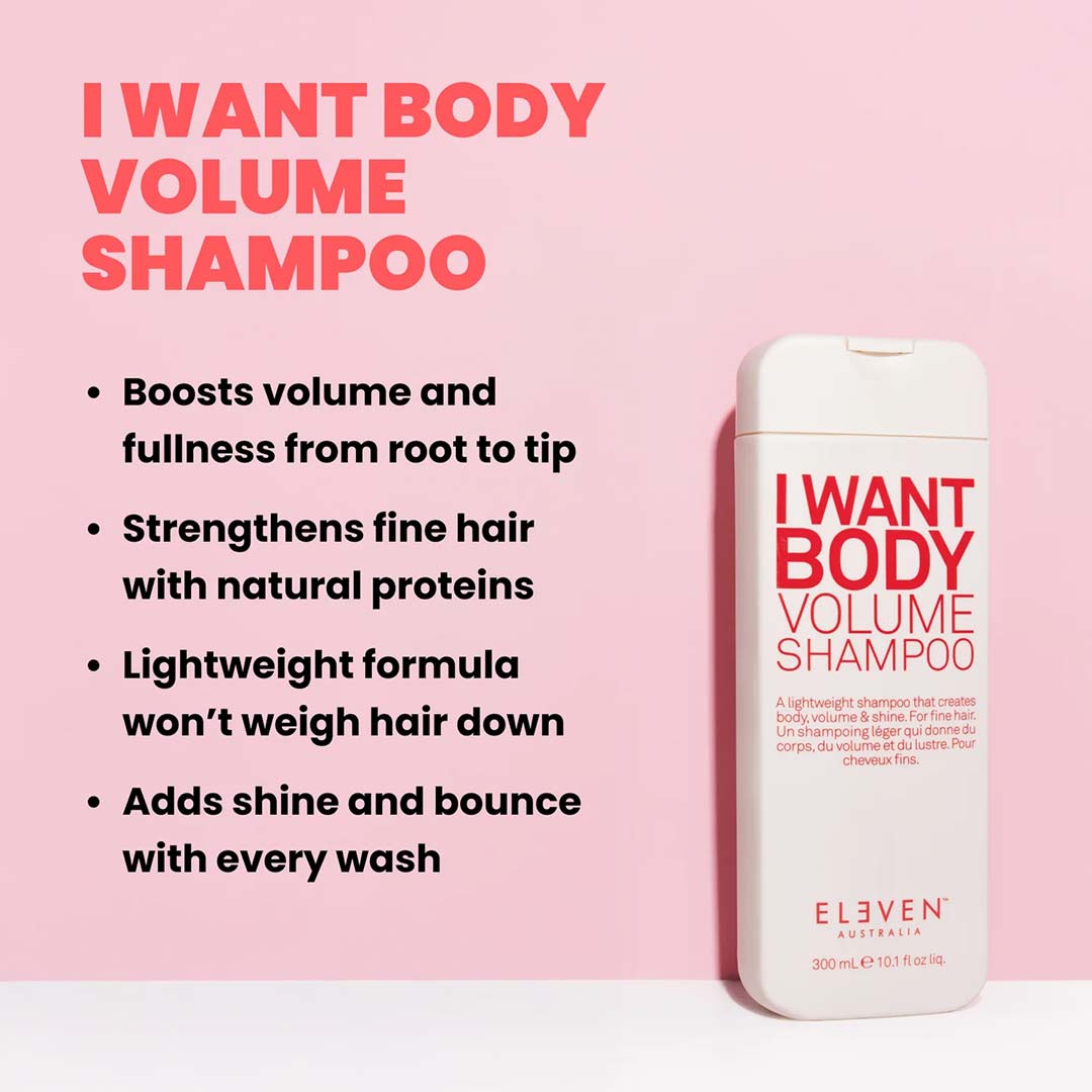 Eleven Australia I Want Body Volume Shampoo 50 ml
