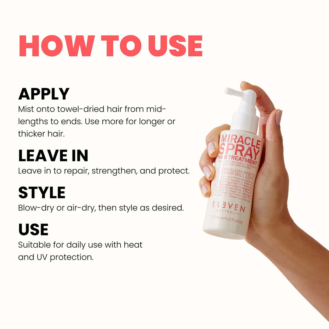 Eleven Australia Miracle Spray Hair Treatment 125 ml