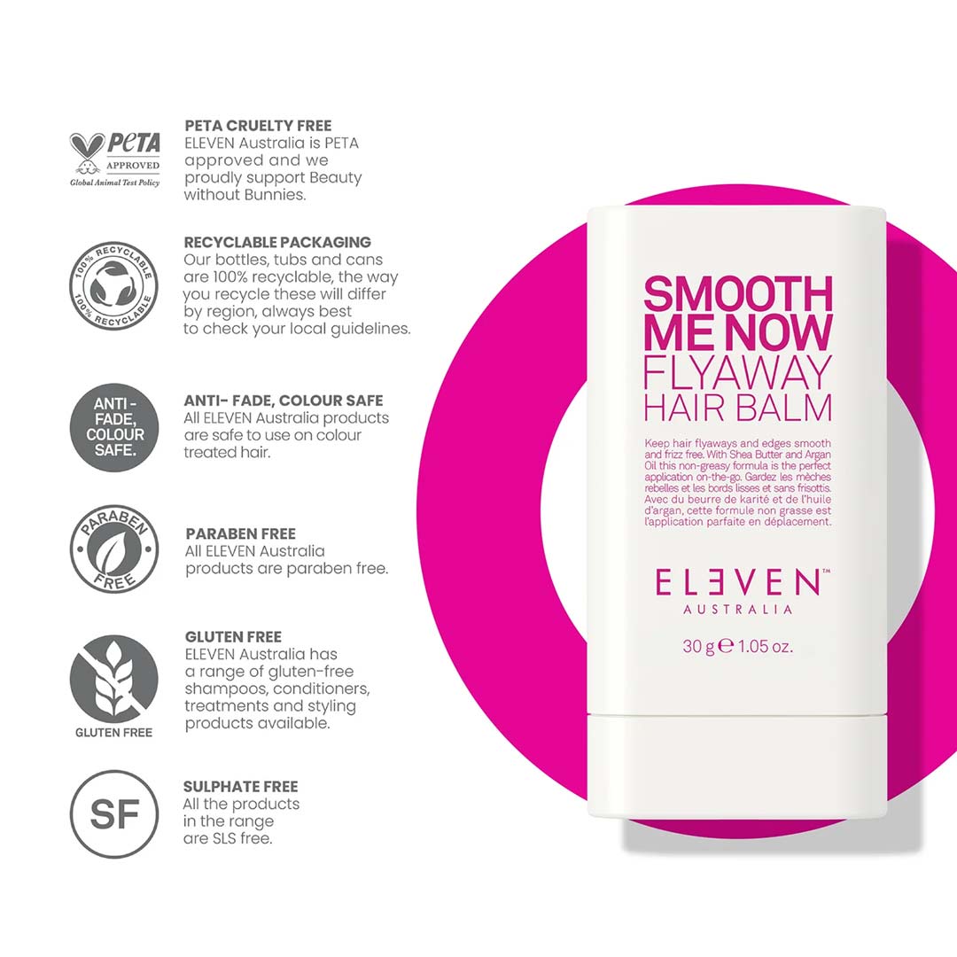 Eleven Australia Smooth Me Now Flyaway Hairbalm 30g