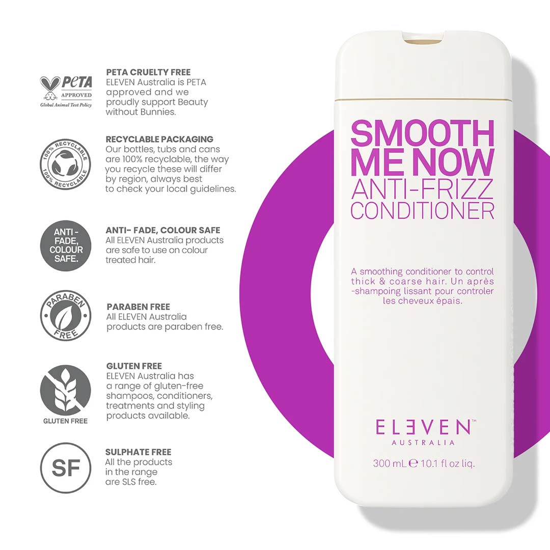 Eleven Australia Smooth Me Now Anti Frizz Conditioner 300 ml
