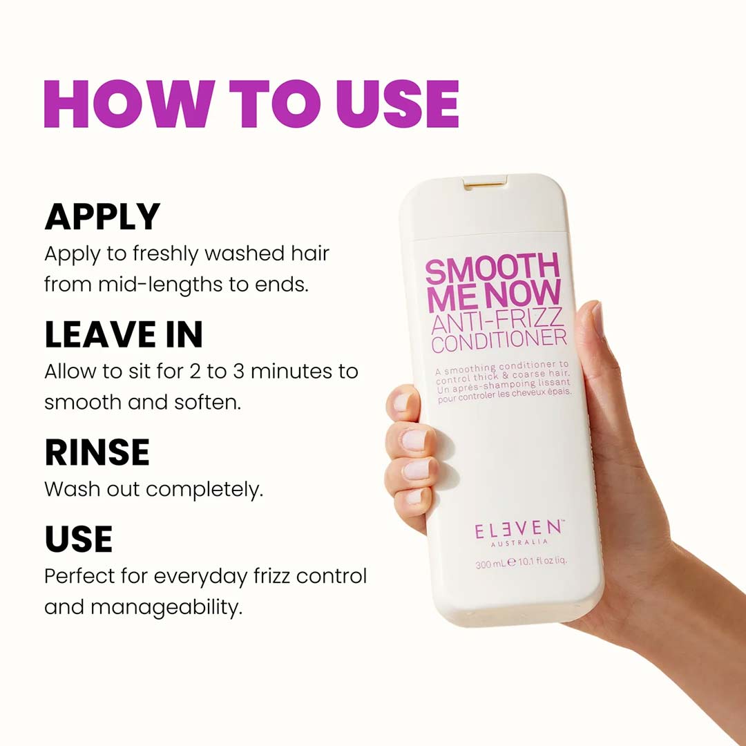 Eleven Australia Smooth Me Now Anti Frizz Conditioner 300 ml