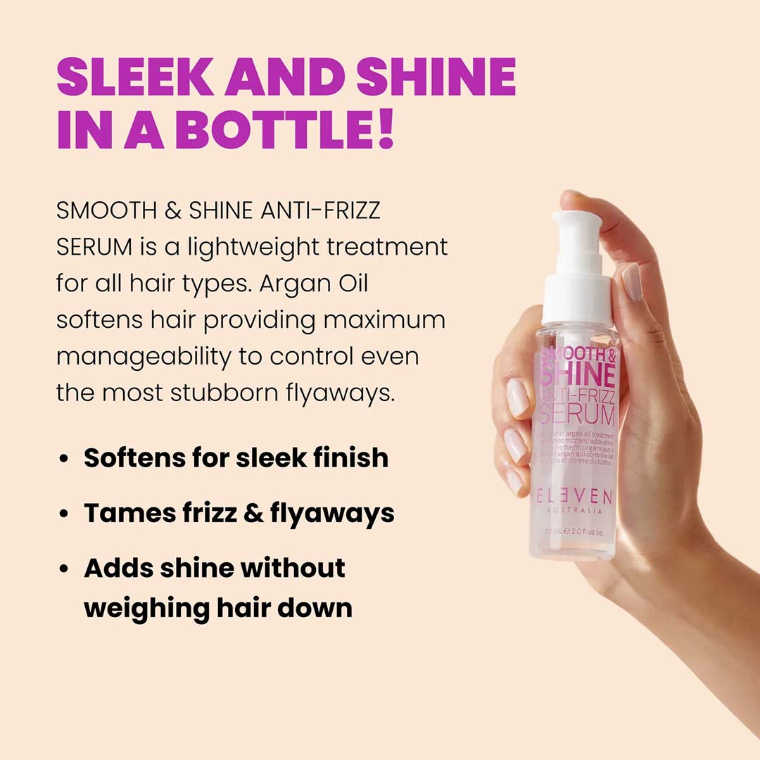 Eleven Australia Smooth And Shine Anti Frizz Serum 60 ml