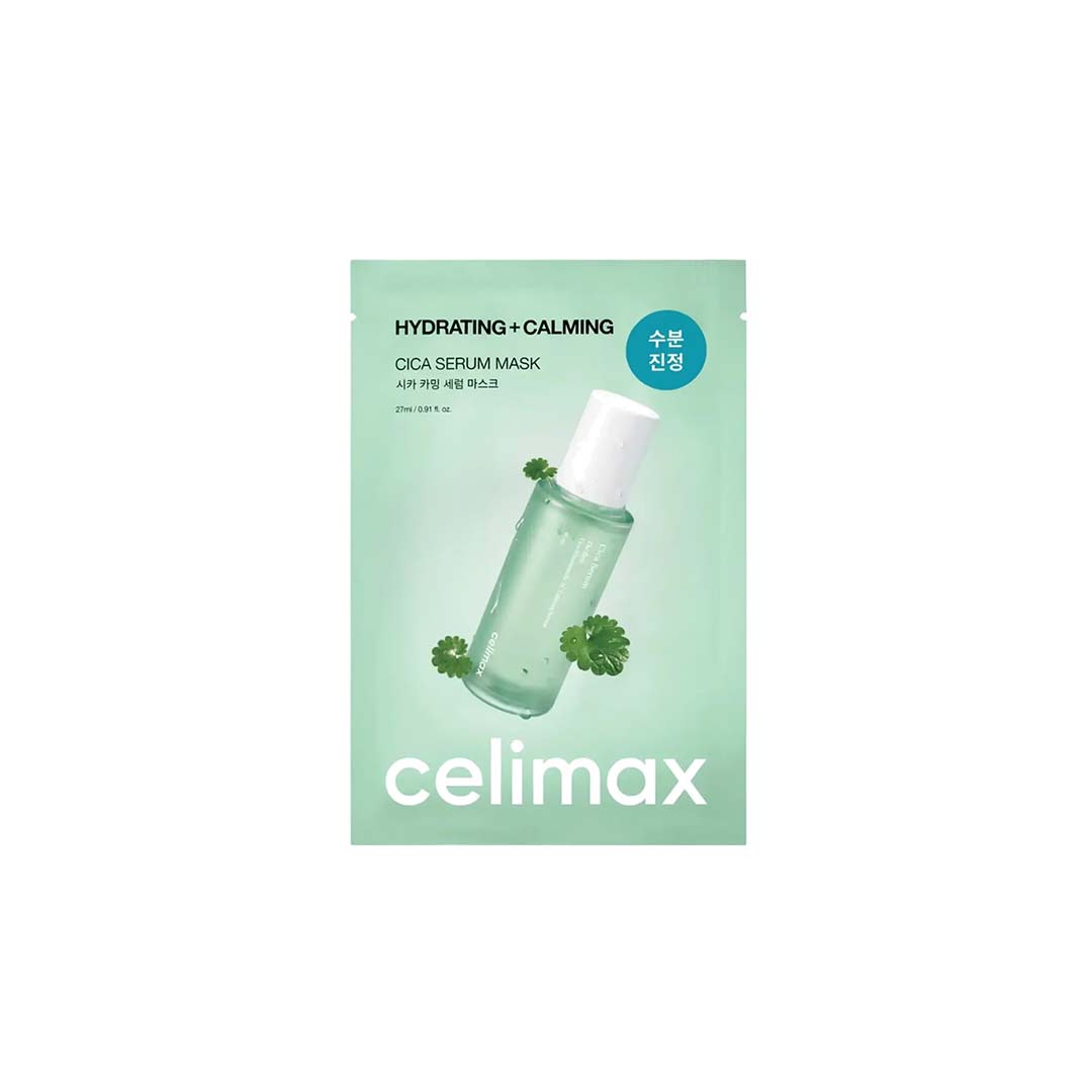 Celimax The Real Cica Calming Ampoule Mask Sheetmask 1pcs