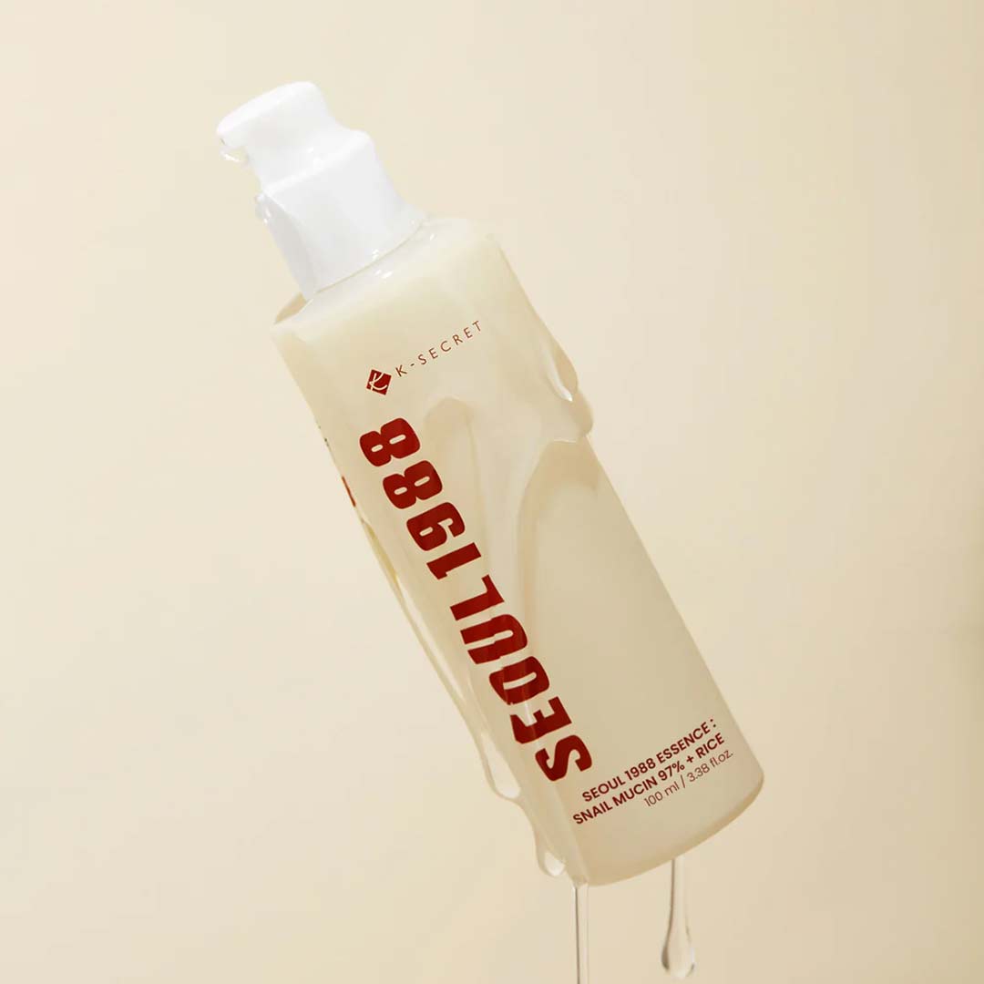 K-Secret Seoul 1988 Essence Snail Mucin 97% + Rice 100 ml