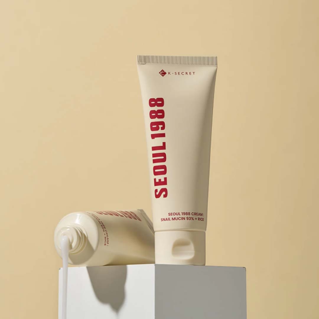 K-Secret Seoul 1988 Cream Snail Mucin 93% + Rice 100 ml