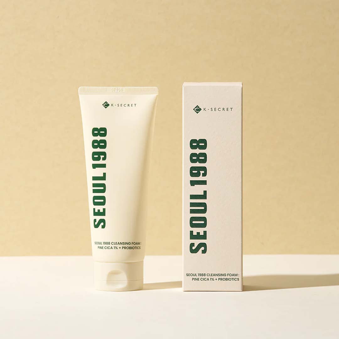 K-Secret Seoul 1988 Cleansing Foam Pine Cica 1% + Probiotics 150 ml