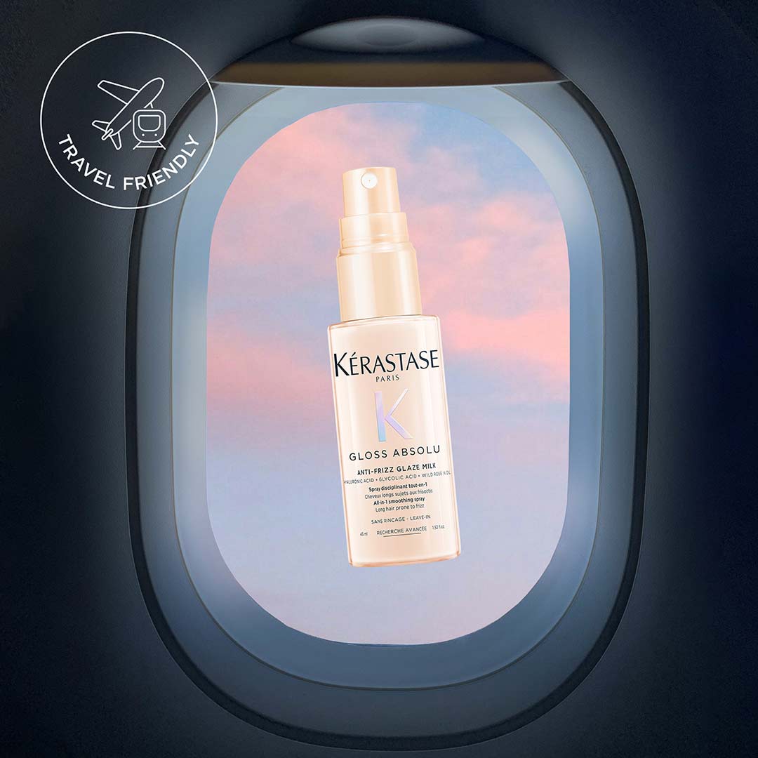 Kerastase Gloss Absolu Anti Frizz Glaze Milk Heat Protection Travel Size 45 ml