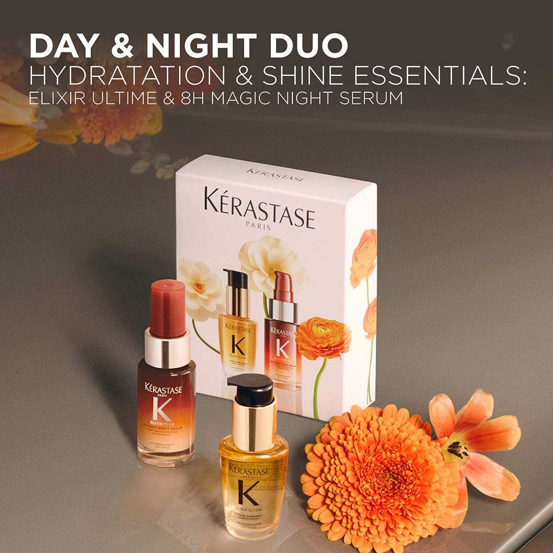 Kerastase Nutritive 8H Magic Night Serum And Elixir Ultime L´Huile Originale Hai