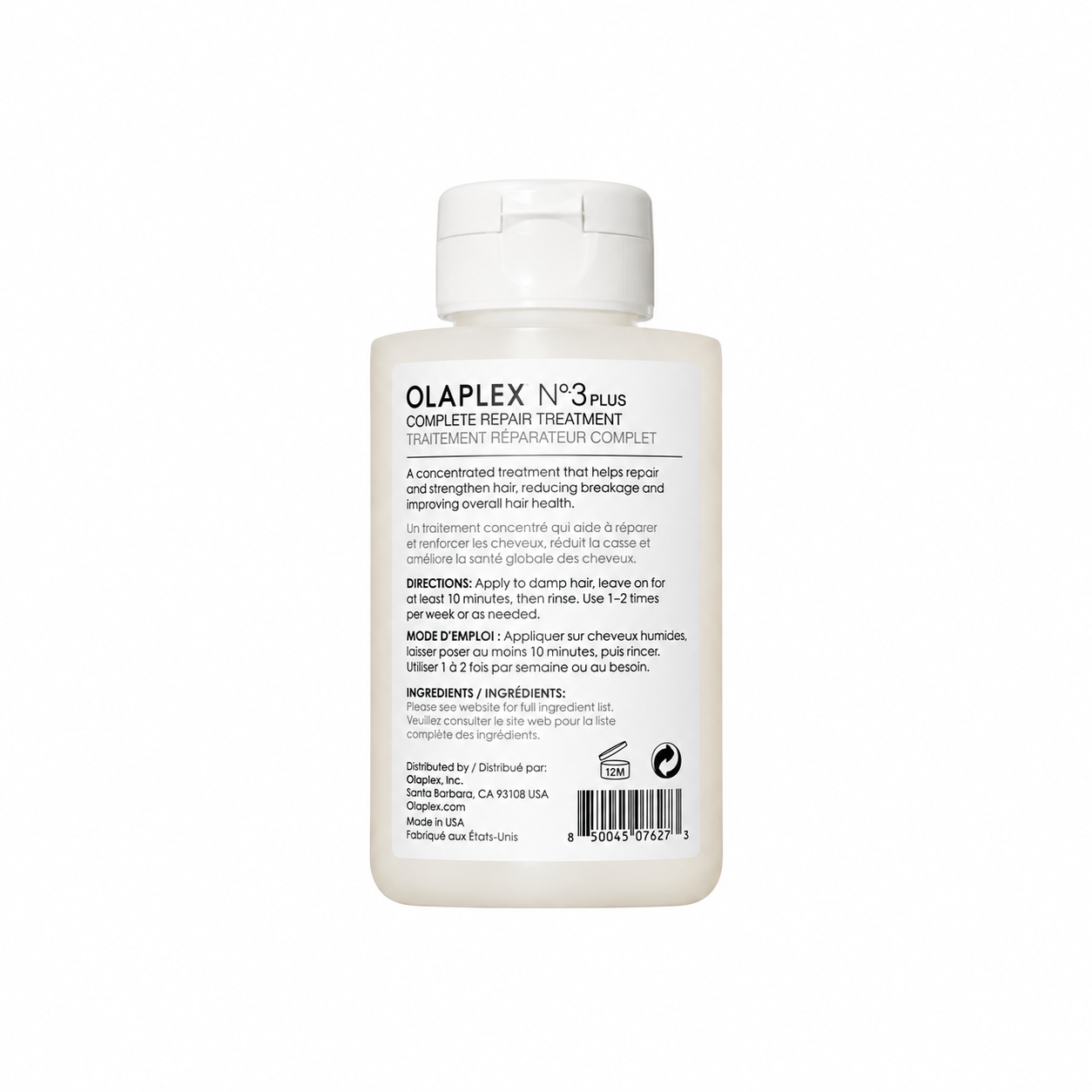 Olaplex No 3 Plus Complete Repair Treatment 100 ml