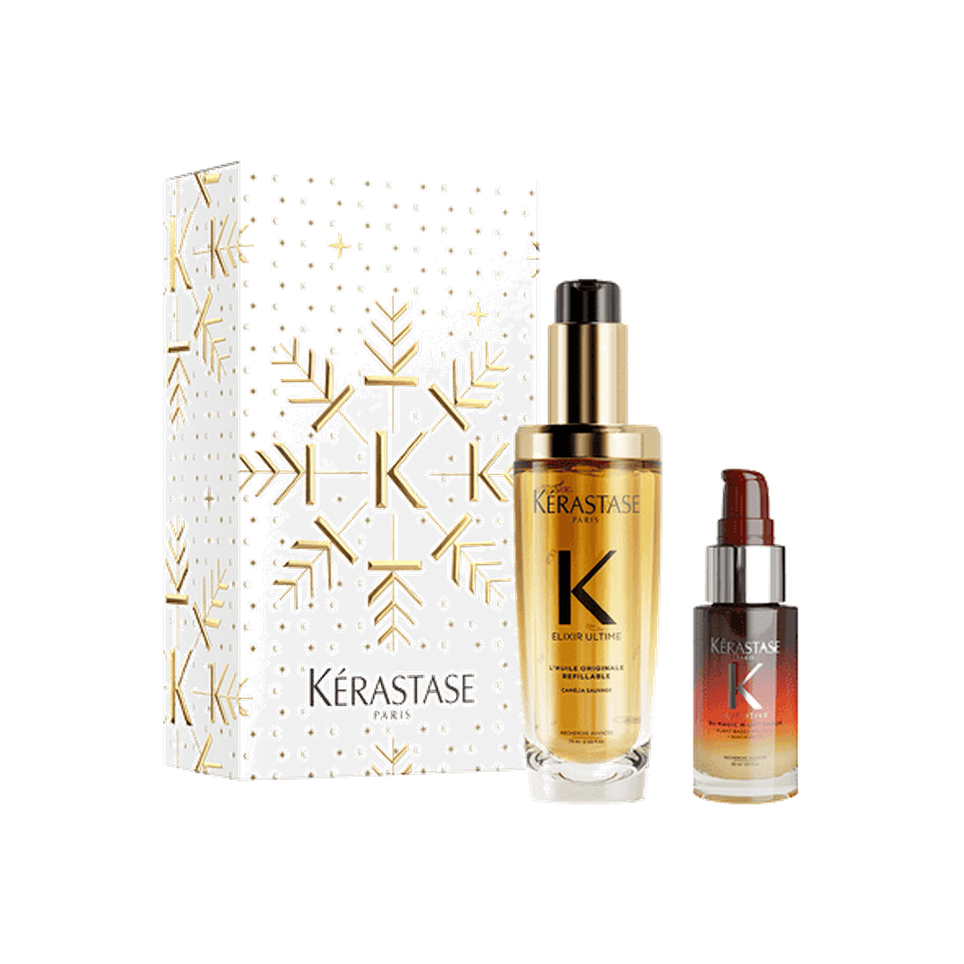 Kerastase Elixir Ultime + 8H Magic Night Serum Duo Holiday Set 2026 75 ml + 30 ml