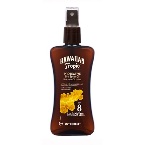 Hawaiian Tropic Tropical Dry Spray Oil Spf8 200 ml