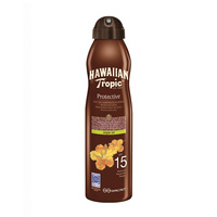 Hawaiian Tropic Protective Dry Oil Argan Oil Continuous Spray Spf15 177 ml