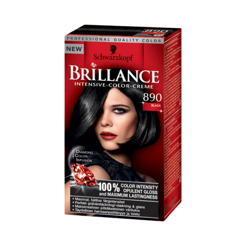 Schwarzkopf Brillance 890 Svart