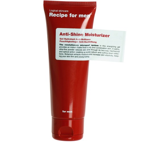 Recipe For Men Anti Shine Moisturizer 75 ml