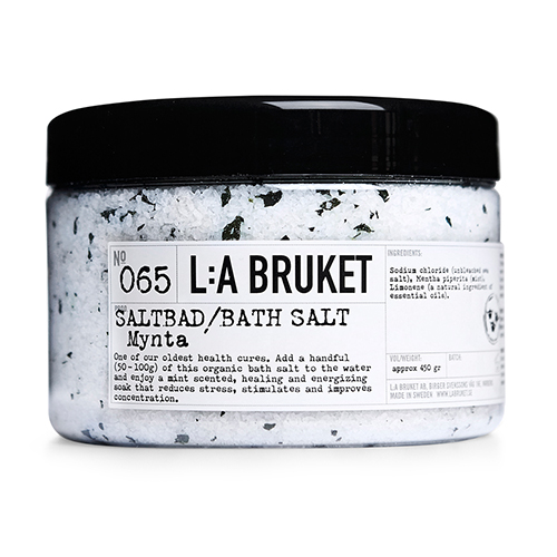 LA Bruket 065 Saltbad Mynta 450g