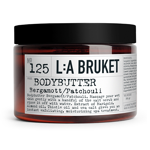 LA Bruket 125 Bodybutter Bergamott Patchouli 350g