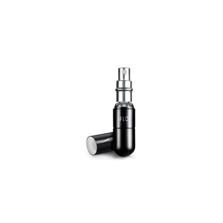 Flo Refillable Fragrance Atomizer Black