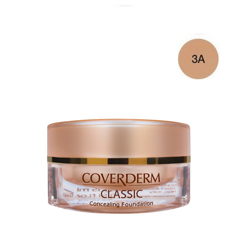 Coverderm Classic Foundation Waterproof 15 ml 3A