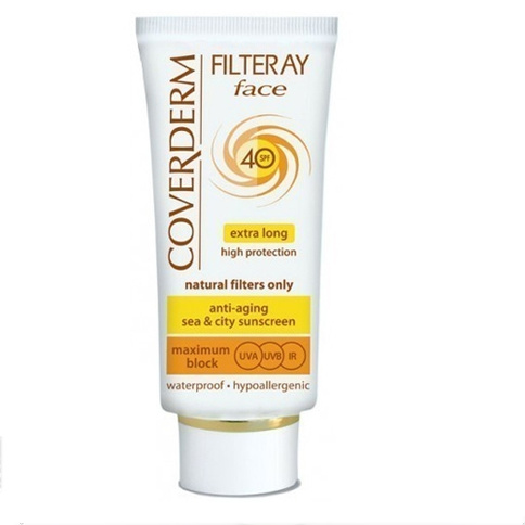 Coverderm Filteray Face SPF 40 Waterproof 50 ml Coverderm Filteray Face SPF 40 Waterproof 50 ml