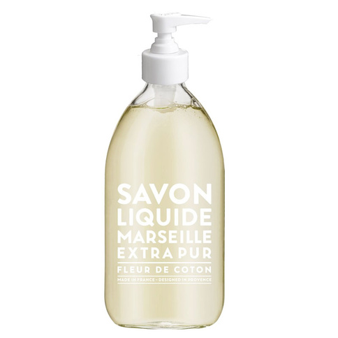Savon de Marseille Extra Pur Liquid Soap Cotton Flower Savon de Marseille Extra Pur Liquid Soap Cotton Flower
