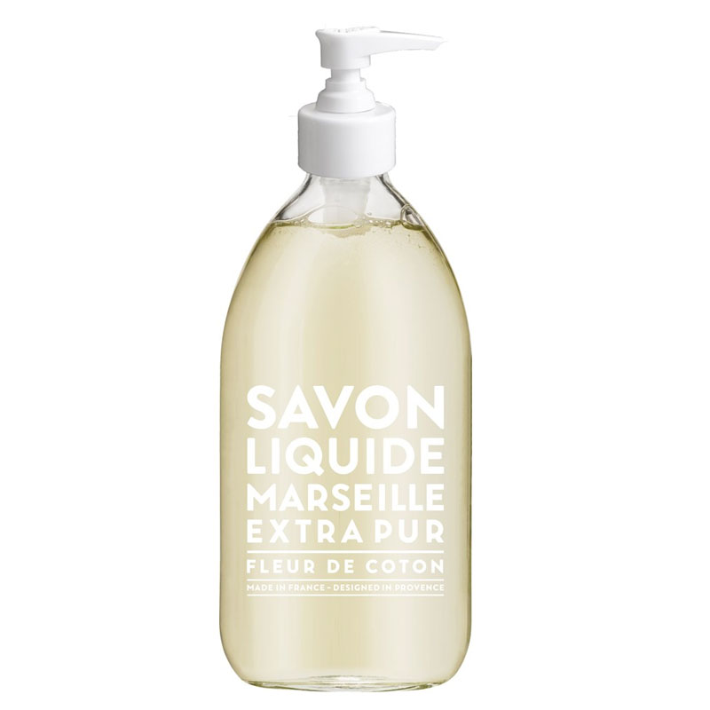 Savon de Marseille Extra Pur Liquid Soap Cotton Flower Savon de Marseille Extra Pur Liquid Soap Cotton Flower