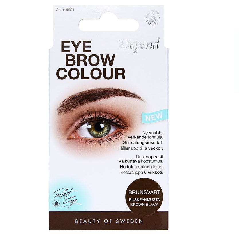 Depend Perfect Eye Eyebrow Colour Brunsvart