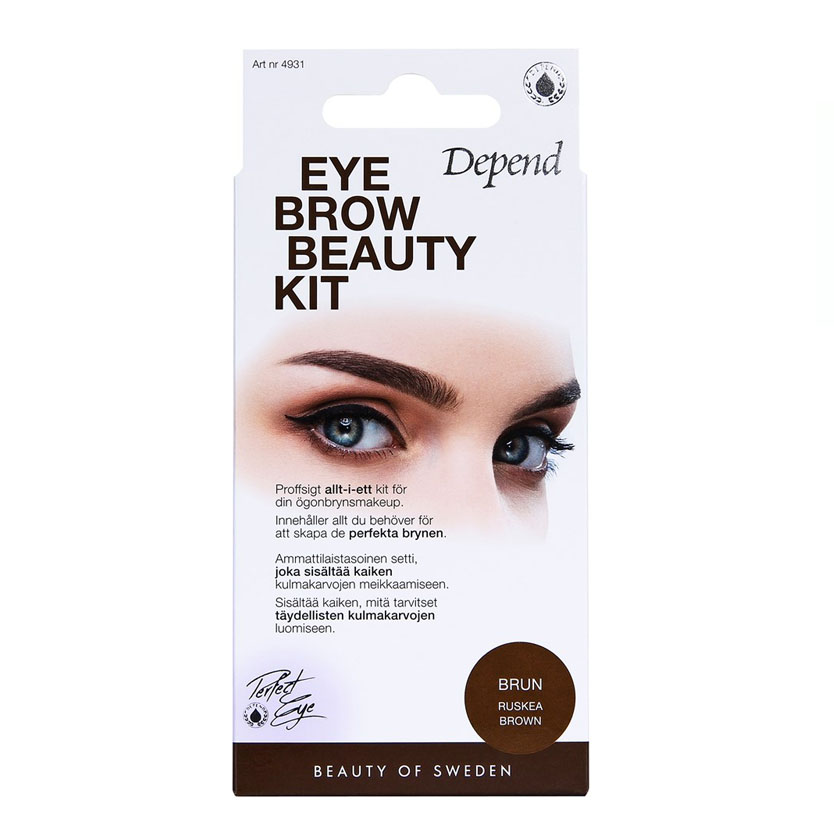 Depend Perfect Eye Eyebrow Beauty Kit Brun