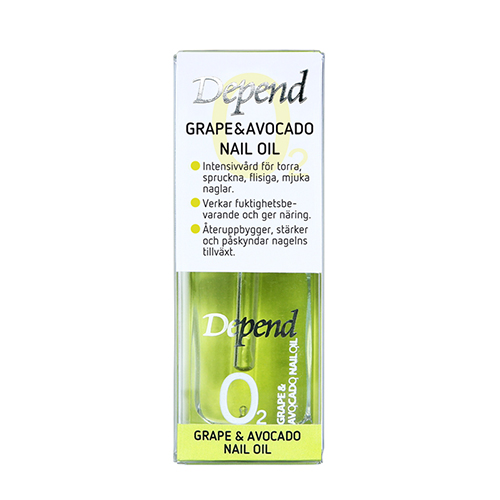 Depend O2 Grape And Avocado Nail Oil 11 ml