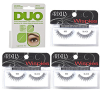 Ardell Fashion Lashes Wispies Wispies Black Trio Och Franslim