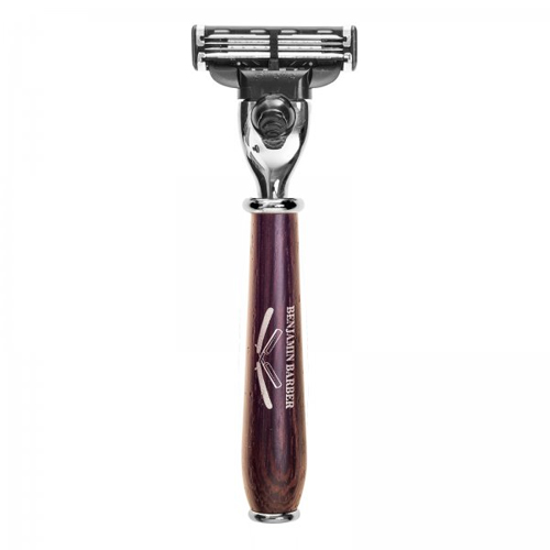 Benjamin Barber Nobel Mach3 Razor Wenge